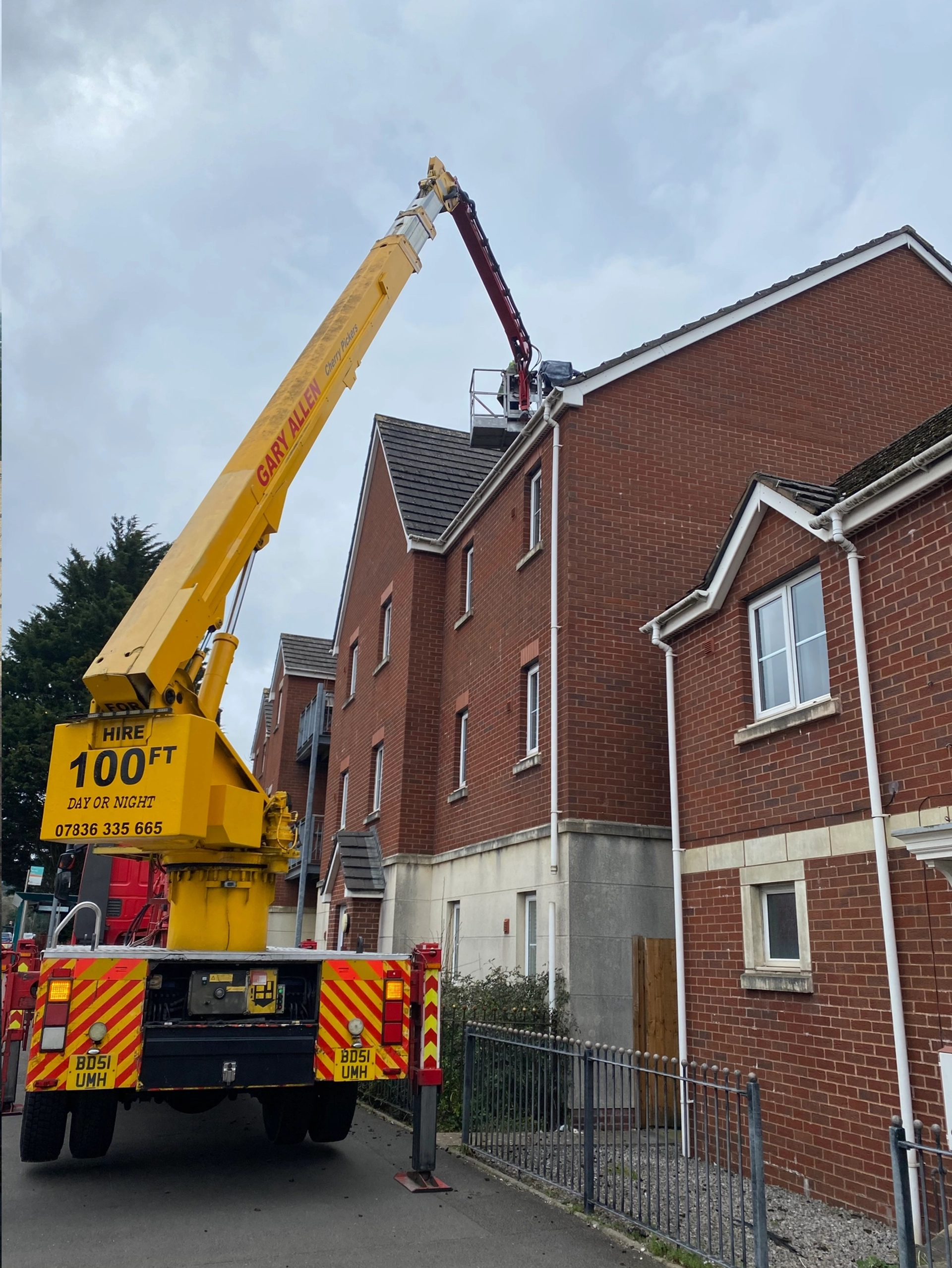 Roof cleaning example 4